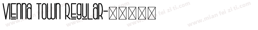 Vienna Town Regular字体转换